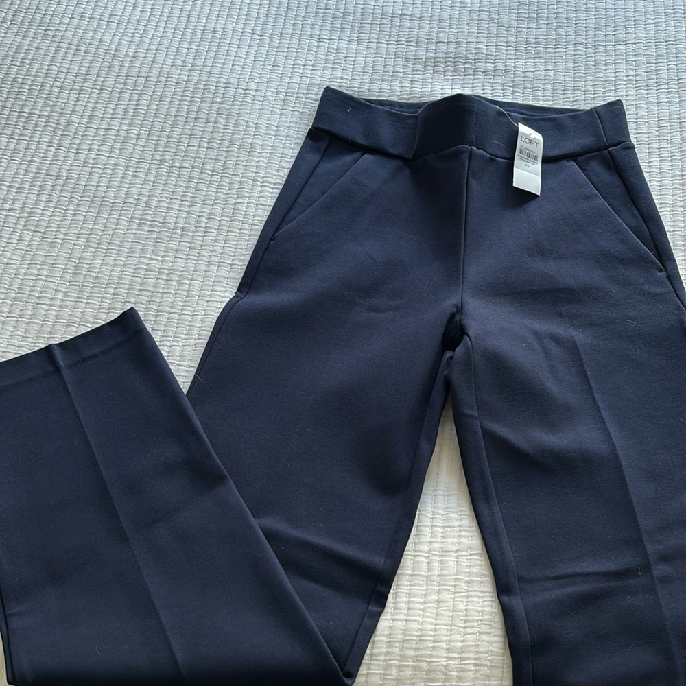 Loft, cotton, twill pants